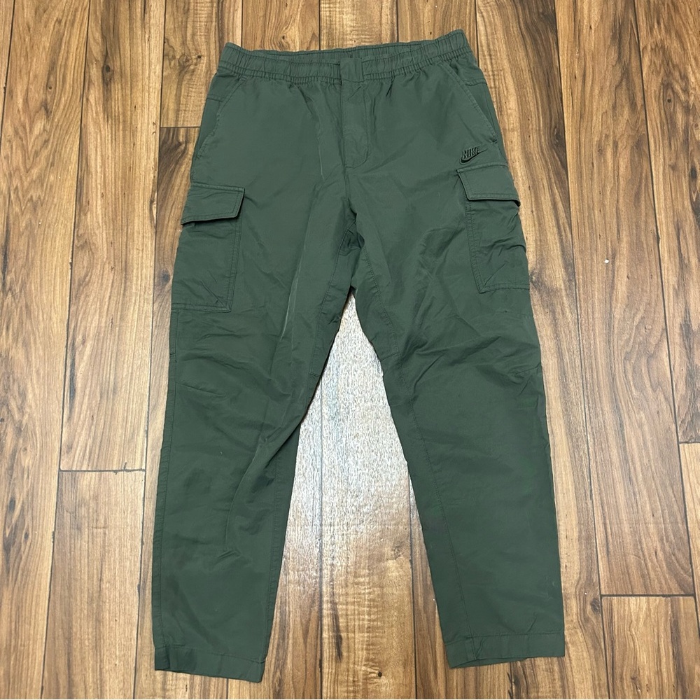 Nike Olive Green Cargo Joggers